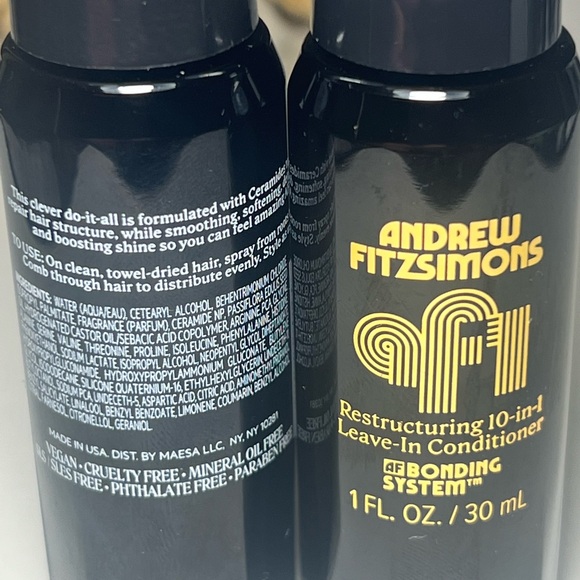 New Andrew Fitzsimons Restructuring 10-in-1 Leave In Conditioner 1 oz - Picture 3 of 5